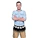 BigMouth Inc Beer Belt / 6 Pack Holster(Black)