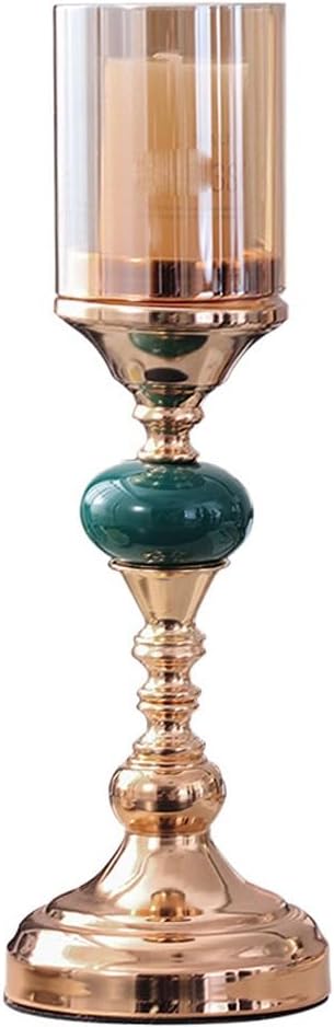 Candlestick Ornaments Table Candlelight Dinner Decorations Candle Tabletop Ornament(Large)