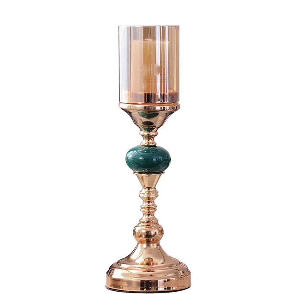 HTTGDGDH Candlestick Ornaments Table Candlelight Dinner Decorations Candle Tabletop Ornament,D-L