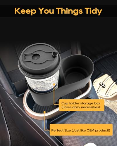 Accessoires Mini Cooper F65 F66 porte-gobelet voiture insert silicone console
