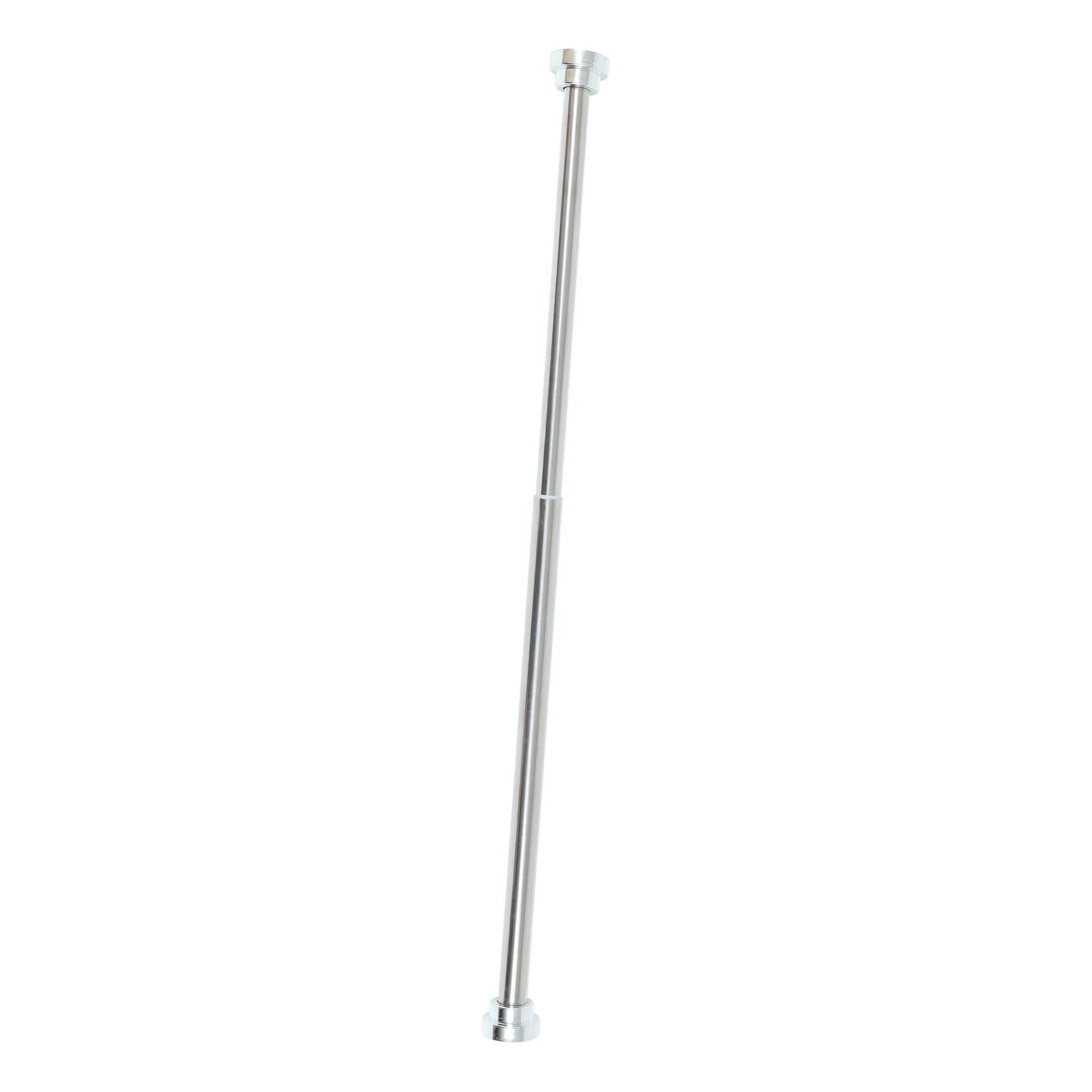 Barre de douche télescopique extensible sans trou pour tringle à rideau de salle de bain