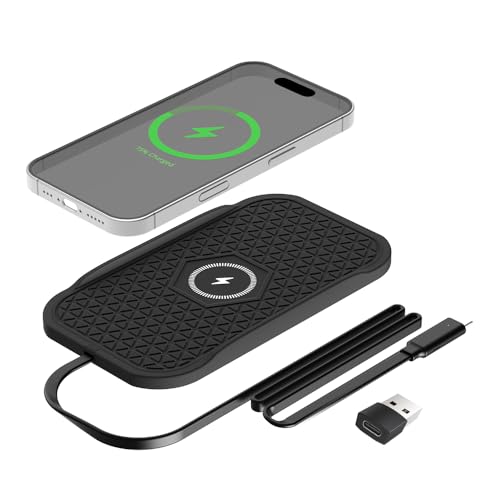 Silicone Wireless Car Charging Pad