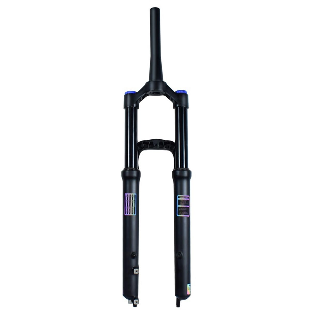 Horquilla de suspensión para Bicicleta de montaña de 27,5" y 29", Recorrido de 160 mm, Horquilla Delantera de Aire para Bicicleta de montaña, Control por Cable Manual, Tubo de Dire