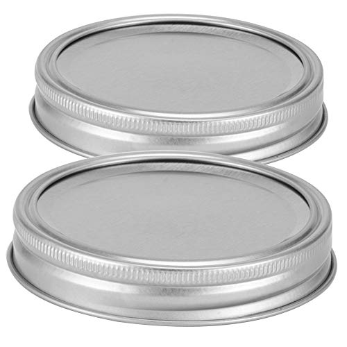 Tapas de acero inoxidable de boca estándar para tarros de vidrio 5