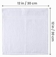 Utopia Towels 12er Pack Seiftücher 30x30 cm, Weiß – Ansicht 7