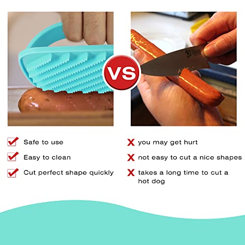 Cuchillo para cortar hot dogs G BBQ miniatura 3