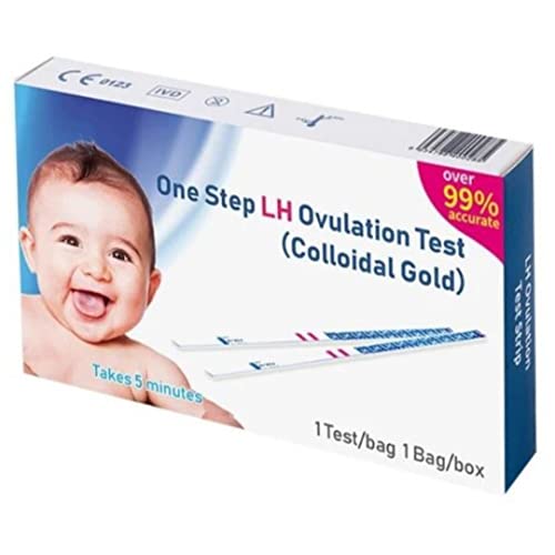 Tiras Para Ovulación, Test De Ovulación, Pruebas De Tira De Fertilidad, Tiras De Prueba De Ovulación De Precisión En El Hogar, Resultados Rápidos y Precisos. 10 pruebas Cover