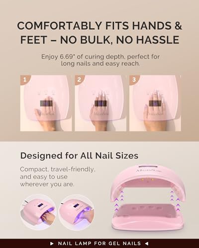 Image of MelodySusie Detachable Base UV /LED Nail Lamp P-Plus30I for Hard Gel