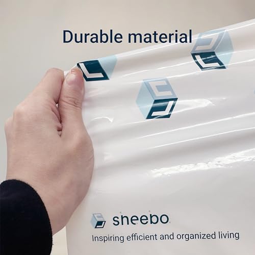Image of Sheebo 12 pcs Easy-Attach Stick-On Adhesive Disposable Car Trash Bag - Durable Leakproof Litter Bags for Cars, Kitchens, Office, Desktop, Camping, RVs