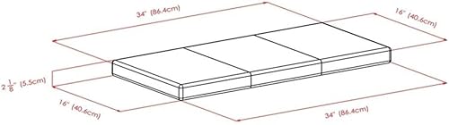 Miniatura 2 de Almohadón para siento Winsome Paige, color café.