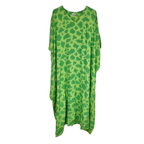 Vestido suelto bohemio en talla grande para evitar el calor del verano