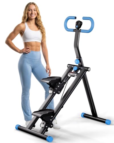 Folding Stair Stepper with LCD Monitor