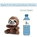 The Petting Zoo Sloth Stuffed Animal Plushie, Gifts for Kids, Nuggetz Wildlife Animals, Sloth Plush Toy, 6 inches