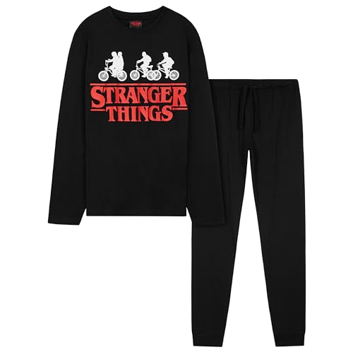 Stranger Things Pyjamas for Kids Teenagers - 2 Piece Long PJs Breathable Cosy Lounge Wear 9-15 Years - Gifts for Girls