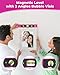Stalishare Picture Hanging Kit, Magnetic Hammer and Nails and Level Set for Hanging Photo/ Arts, Women Pink Tool 218Pcs Assorted Wall Frame Hanging Kit with Hooks/ Wire/ D Ring/ Sawtooth Hanger 100lbs