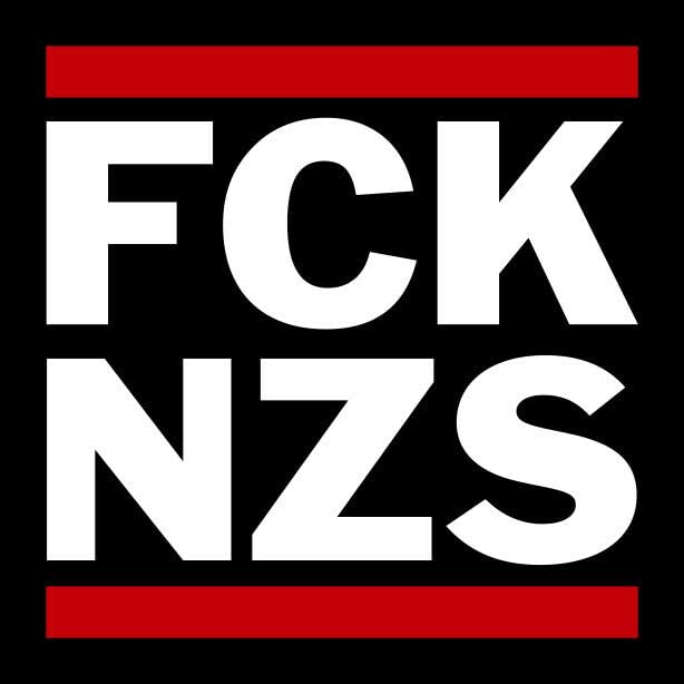 Hellweg Druckerei FCK NZS Aufkleber Sticker 5 2x5 2cm 25 Stück