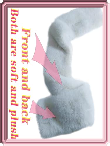 Reversible Plush Shawl Scarf2