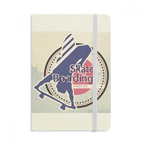 Carnet A5 skate boarding à emporter partout au skatepark ou au bureau