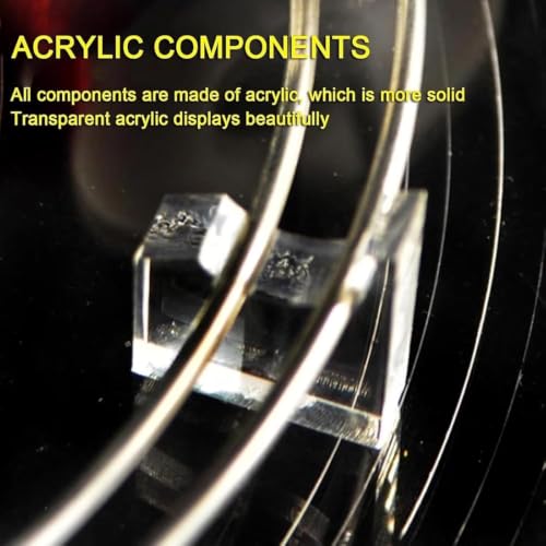 Adtzpc Electromagnetic Cyclotron, DIY Coil Circular Accelerator, 6 Coil Independent Circuit Control & Visually Shows Magnetic Field Effects and Circular Motion, for Physics Teaching Experiments - Image 7