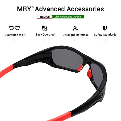 Image of Mryok Replacement Earsocks for Oakley Pit Bull OO9127 / Pit Bull Asian Fit OO9161 Sunglasses - Options