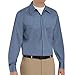 Red Kap Men's Wrinkle Resistant Cotton Work Shirt