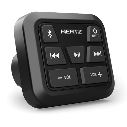 Hertz Hmr Bt - Ricevitore Bluetooth Waterproof Per Barca, Compatibile Con Sistemi Audio Marine