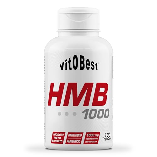VITOBEST | Aminoácidos HMB 1000 | 100 TripleCaps