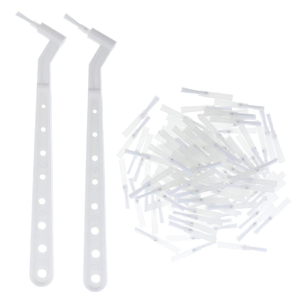 ATORSE™ 100 Pieces Replaceable Dental Brush Applicator Tips+ 2 Pieces Brush Handles|Business & Industrial | Heal Are Lab & Life Science | Dental Equipment | Dental Supplies-image-47
