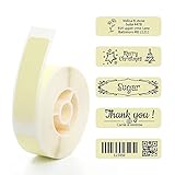 160 Pcs NIIMBOT D11 Label Maker Tape Name & File Folder Address Waterproof Labels Sticker for...
