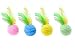Nargos 1.5 Dia Colorful Golf Sponge Balls Cats Toys with Feathers