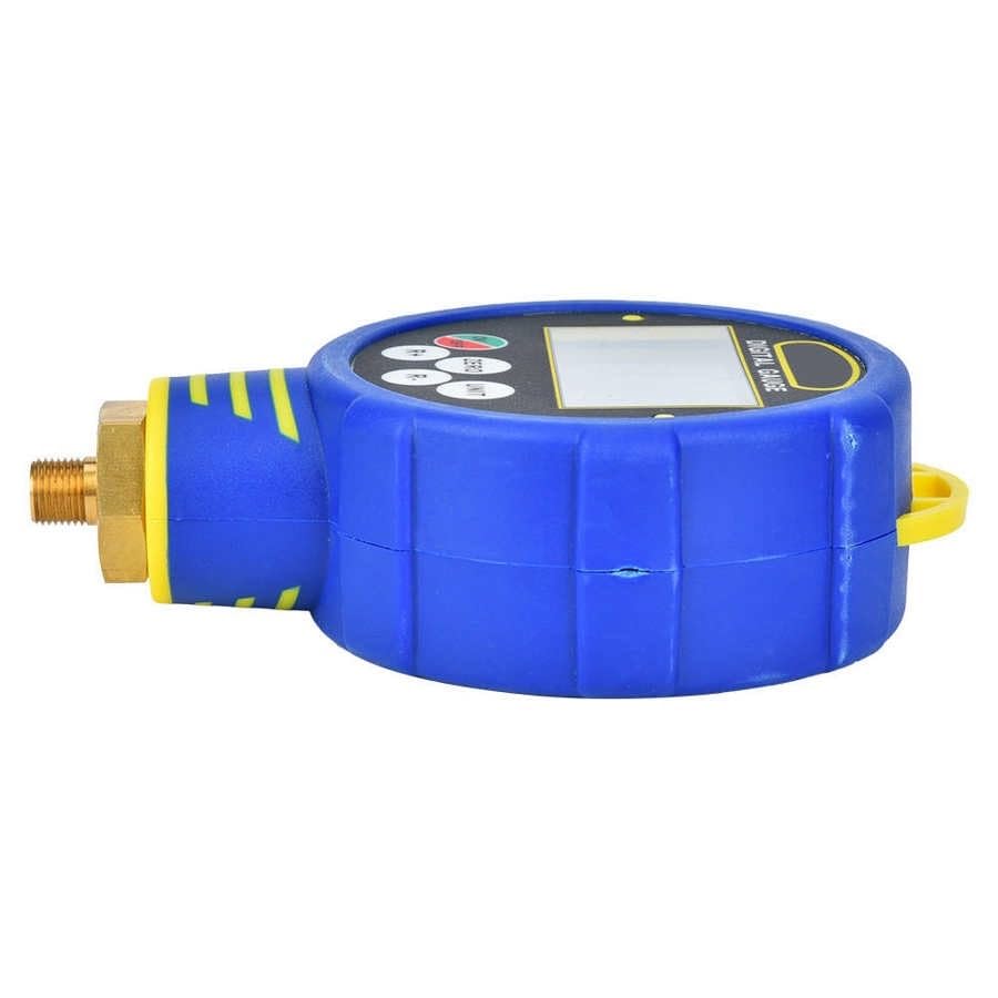 Manometer Wasser Digital-Luftdruck-Inflatorlehre 1/8in NPT 10M. PA-Tester Inflationsüberwachung 100bar Klimaanlage Kältemittelwerkzeug Wasserdruckmesser
