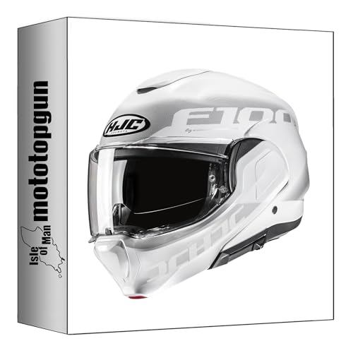 Casque modulable HJC F100 Hetal MC10 taille M pour moto de route