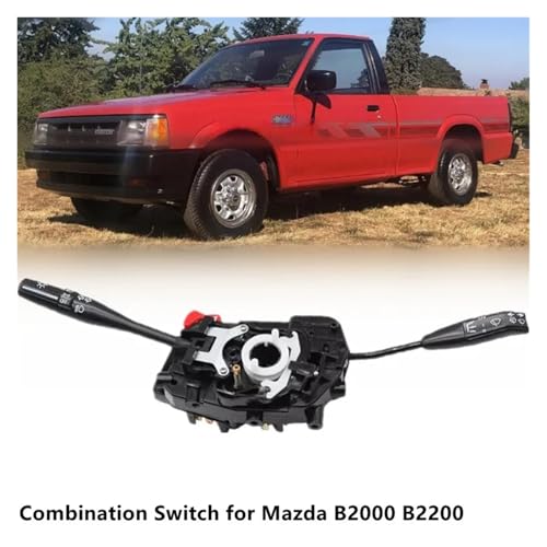Commutateur d'essuie-glace UB7166120 commande combinée clignotant Mazda - 3