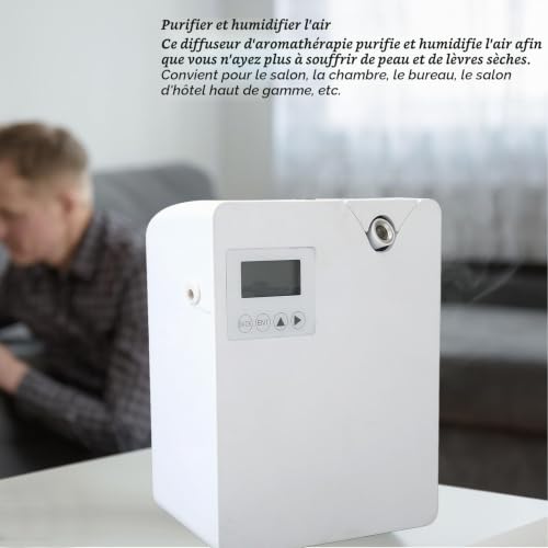 Bewinner Machine à Air Parfumée Intelligente avec Technologie de Nébulisation, Diffuseur D'huiles Essentielles sans Eau Professionnel 300 ML, Diffuseur de Parfum de Nébulisation sans Eau – vue 5