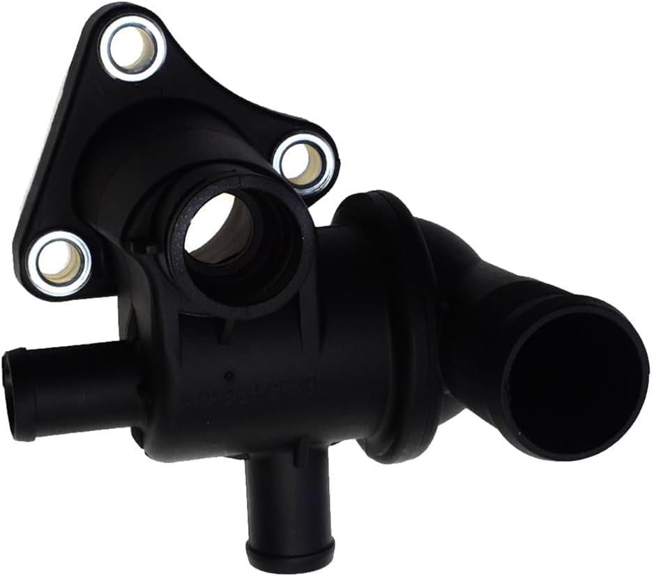 25650-02501 Thermostat Housing Water Pump Outlet Compatible with Kia Picanto SA New Morning 2004-2010, Hyundai Atoz & Amica 1.0 1.1, Friend 1.0 1.1, Replaces 25611-02502, 2565002501