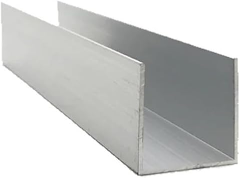 Aluminum U Channel U-shape Aluminum, Outer Width 25mm, Length 50cm,aluminum Alloy Glass Covered Edge Strip For Frames25 x 25 x 2mm