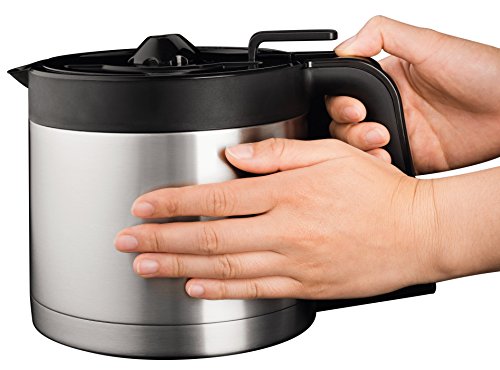 Krups Xb1130 Et351 Replacement Thermal Coffee Carafe, 12 Cup, Silver #TOP4