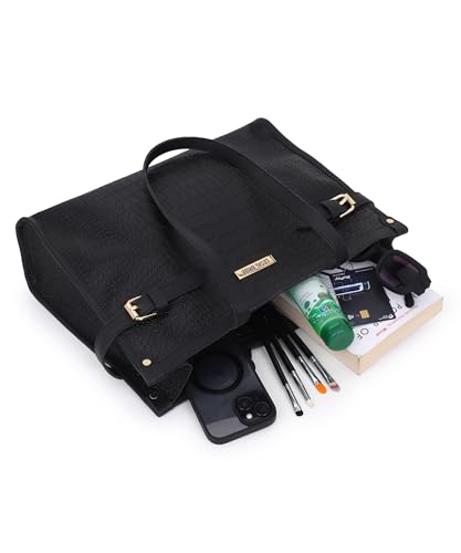 Image of LEGAL BRIBE Stylish Buckle Tote Bag