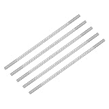 METALLIXITY 5Stk Beidseitige Stiftschraube M5 160mm 304 Edelstahl Stabschraube für Haushalt