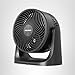 Pelonis 3 Speed Small Room Air Circulator Fan with 7-inch Blade, Table Fan with 100° Adjustable Head Tilt - Desktop Fan for Bedroom,Dorm and Office - Ventilador for Air Conditioner and Heater, Black