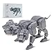 Harry Pot Dog Building Block Set Compatible with Lego Size for 6+Ages,Fluffy Animals DIY Construction Ornament with The Three Head Dogs, Play and Display Toy Idea for Kids or Adults
