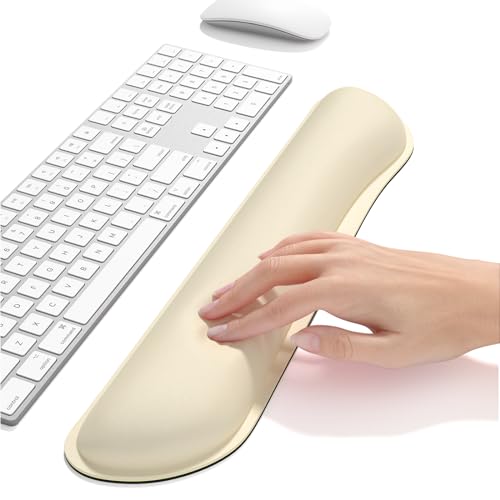 Repose-poignet pour clavier en mousse à mémoire de forme ergonomique