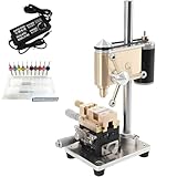Präzisions-Tischbohrer für Uhrenreparatur und Schmuckherstellung, variable Geschwindigkeit, Tischbohrmaschine, spannungsverstellbares Werkzeug