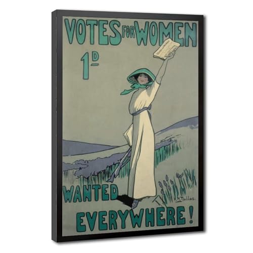 Impression toile Votes for Women pour célébrer l'histoire de l'égalité