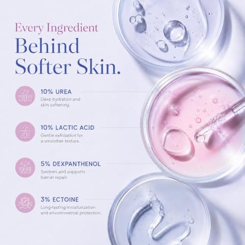 Image of AQUREA Cream 10% - Deep Moisturising & Exfoliating Cream for Dry, Rough & Thickened Skin with Triple Action Hydration, Keratolytic & Barrier Repair - Dermatologically Safe - 100gm