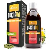 Drenante depurativo líquido - Alcachofa diente de león café verde L-carnitina manzanilla amarga - Apoya eliminación de líquidos - Fórmula detox sabor cola - Bote 500 ml - Soria Natural