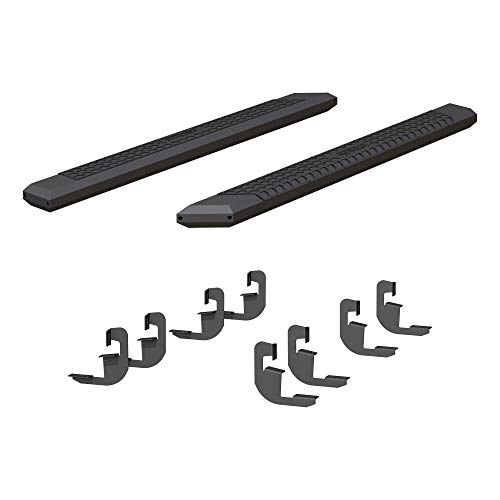 Estribos truck ARIES AdvantEDGE aluminio negro 75 pulgs miniatura 2