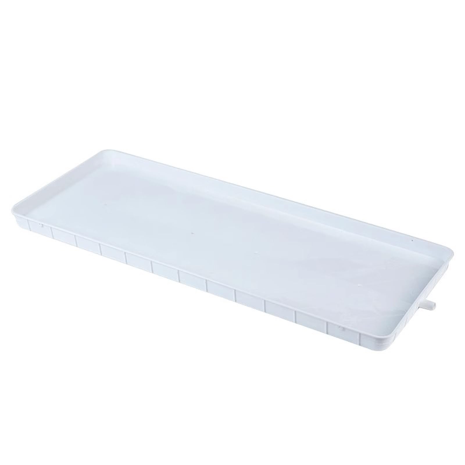 FLYIODFCXV air conditioning drip tray, Thickened Material, One-piece Molding, Flow-guiding Design, Suitable for Window Ac and Mini Split Units(Large)