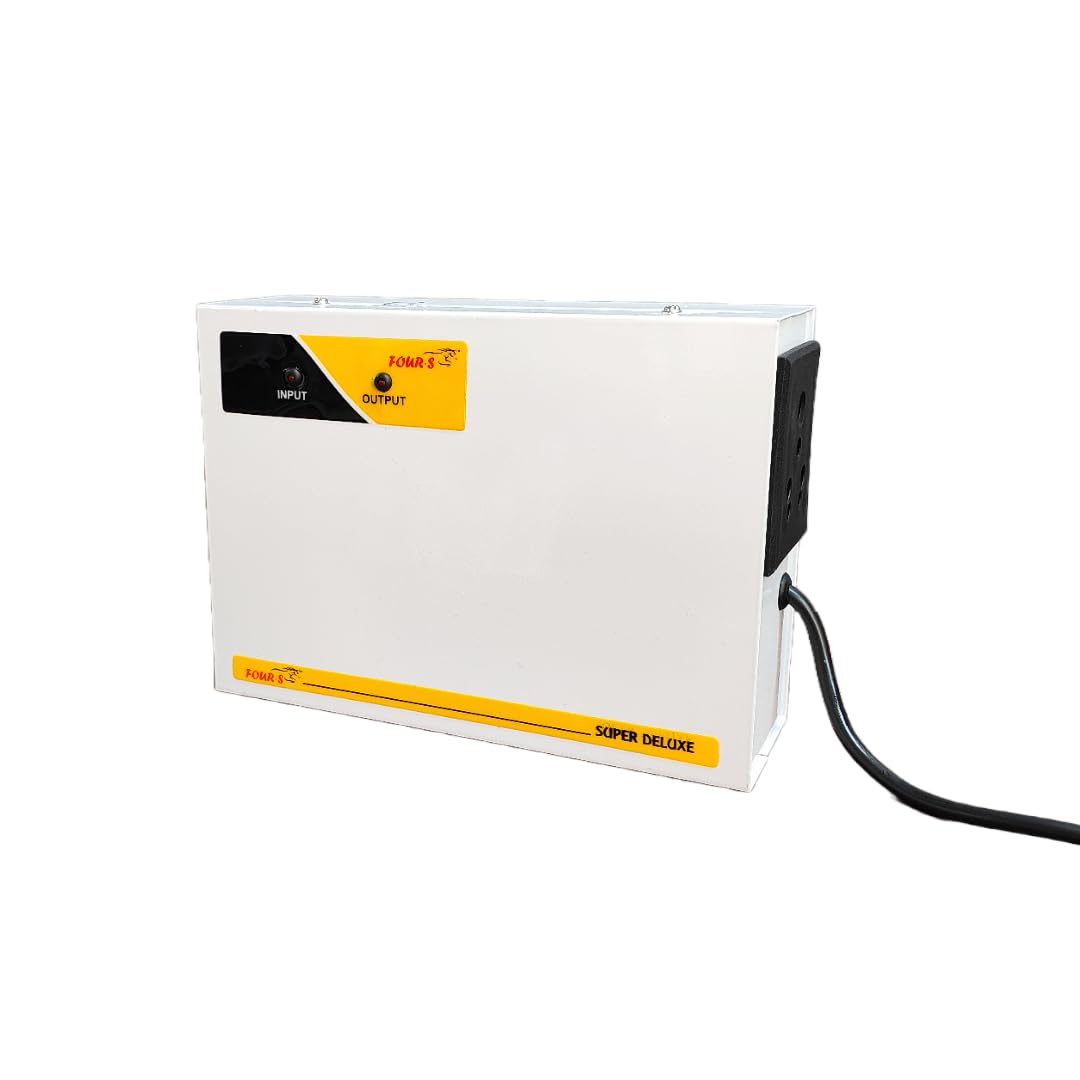 FOUR-S Voltage Stabilizer (FS-100) 1KVA for double door / side by side refrigerator / Deep freezer with wide working( 170-270V) (B08CKKVC1H) Amazon Price History, Amazon Price Tracker