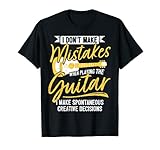 Funny Guitar Player Saying Jazz Guitarist I Creative T-Shirt